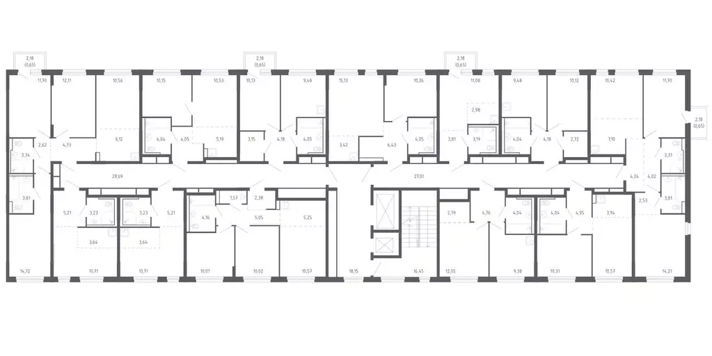 1-к кв. Тюменская область, Тюмень Чаркова 72 жилой комплекс, 2.2 ... - Фото 2