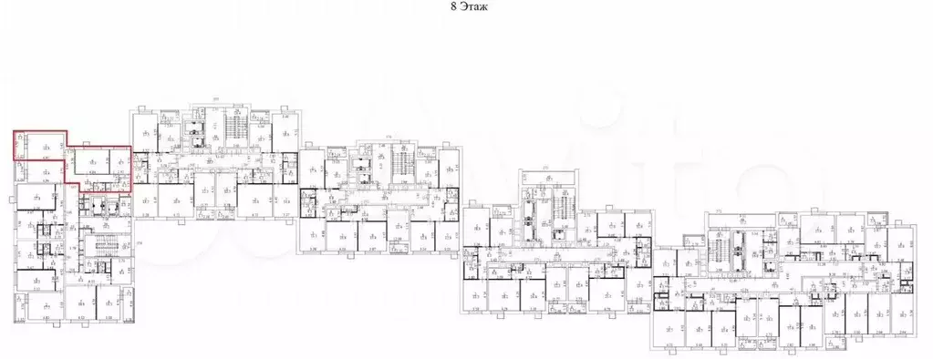 Аукцион: 2-к. квартира, 62,3 м, 8/25 эт. - Фото 1