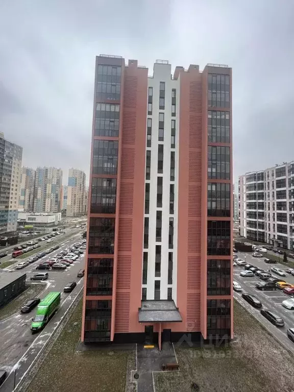 Студия Санкт-Петербург аллея Арцеуловская, 19 (28.0 м) - Фото 1