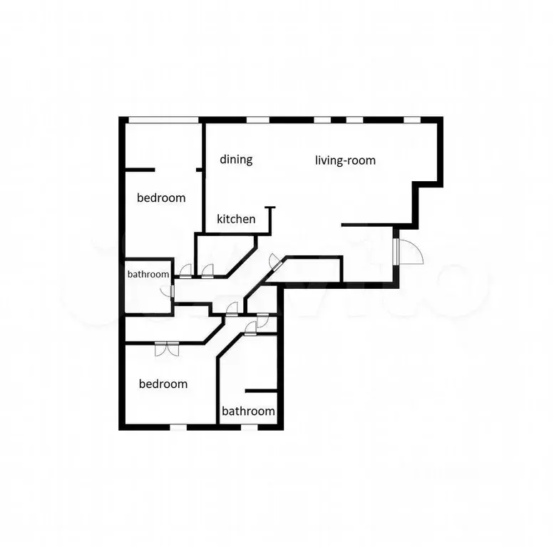 3-к. квартира, 152 м, 7/7 эт. - Фото 0