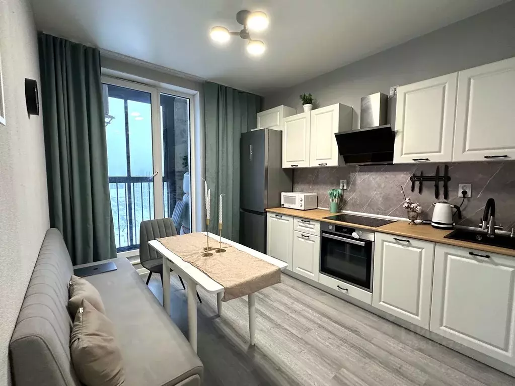 1-к кв. Санкт-Петербург пос. Парголово, ул. Новокузнецкая, 8 (34.7 м) - Фото 1