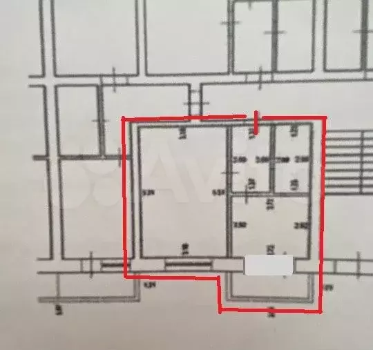 1-к. квартира, 40 м, 1/6 эт. - Фото 0