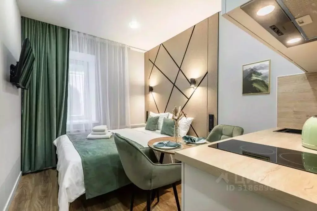 1-к кв. Татарстан, Казань ул. Островского, 34 (18.0 м) - Фото 1