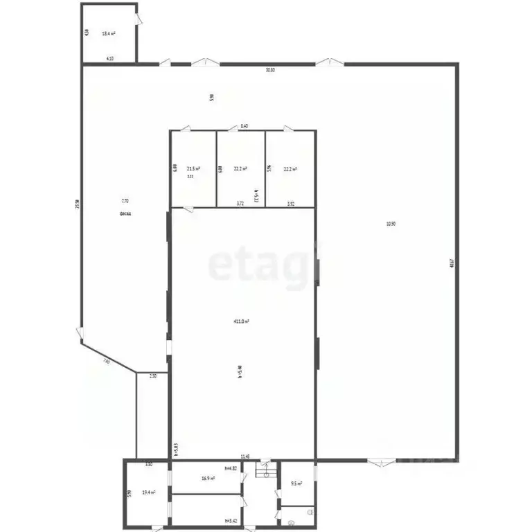 Склад в Костромская область, Кострома Юбилейная ул., 28 (1200 м) - Фото 2