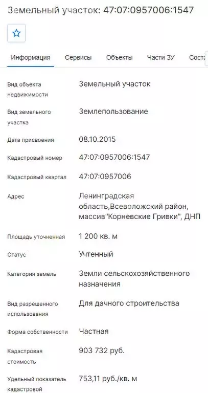 Участок в посёлок Щеглово, ДНП Малый Петербург (12 м) - Фото 1