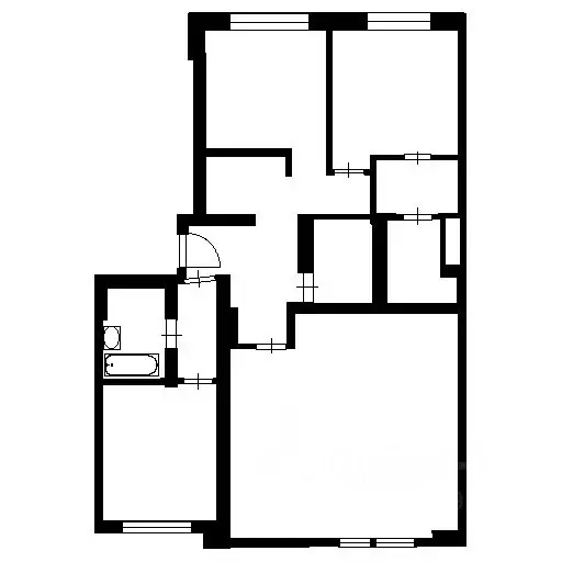 3-к кв. Санкт-Петербург ул. Есенина, 8К1 (68.8 м) - Фото 1