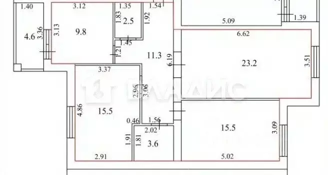 3-к кв. Владимирская область, Покров Петушинский район, ул. 3-го ... - Фото 2