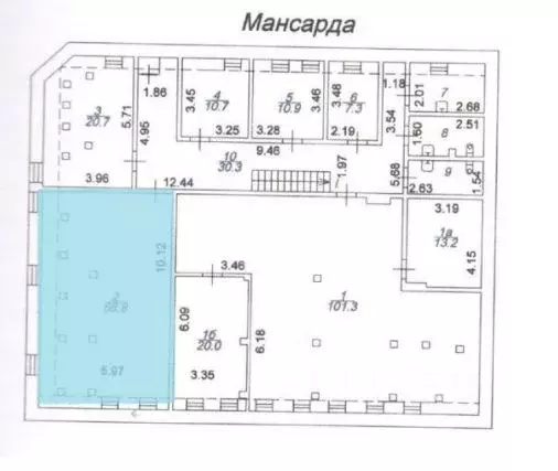 Офис в Москва Нововаганьковский пер., 3С1 (59 м) - Фото 2