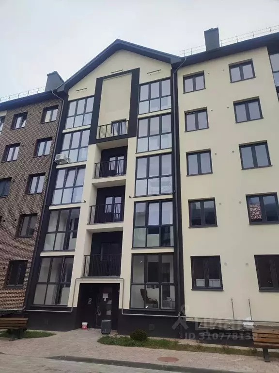 1-к кв. Калининградская область, Пионерский ул. Прибрежная, 21к4 (27.2 ... - Фото 2