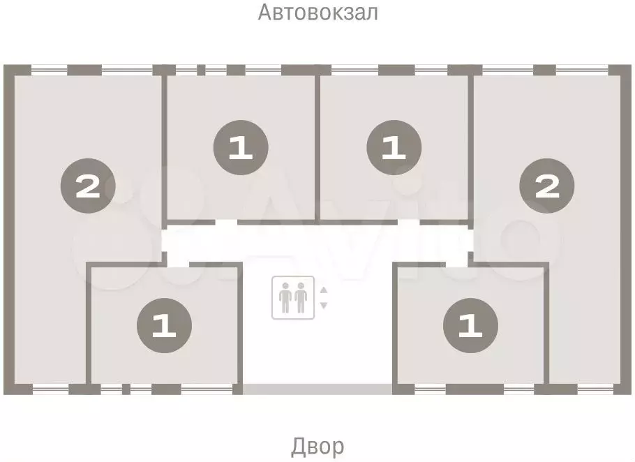 1-к. квартира, 44,3 м, 7/17 эт. - Фото 1