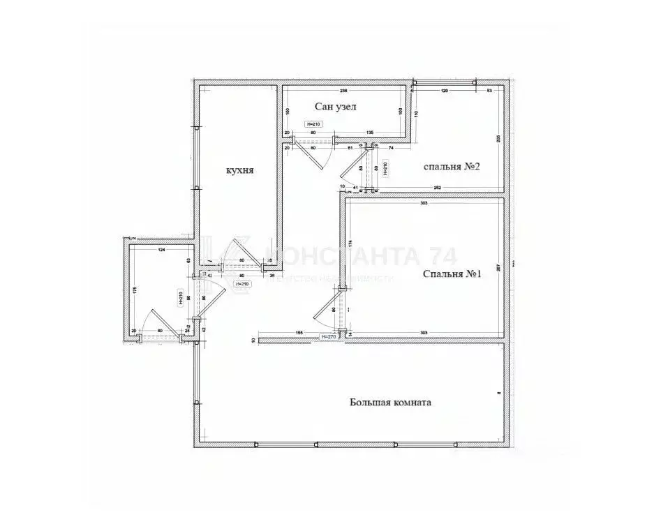 Дом в Челябинская область, Челябинск Вишневая ул., 22 (78 м) - Фото 2