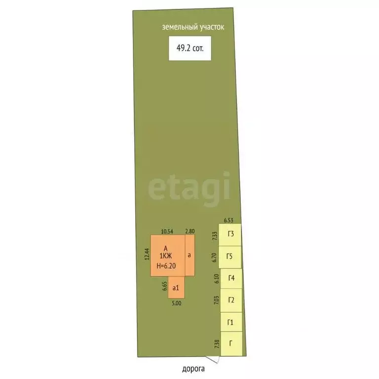 Дом в Татарстан, Мензелинский район, с. Коноваловка  (200 м) - Фото 2