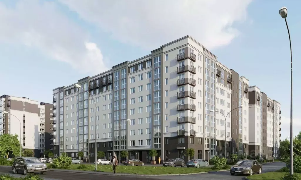 2-к кв. Калининградская область, Калининград Суздальская ул. (65.62 м) - Фото 2