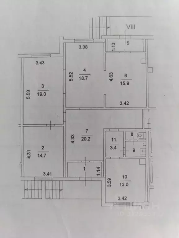 Помещение свободного назначения в Москва Дубнинская ул., 15К1 (114 м) - Фото 0