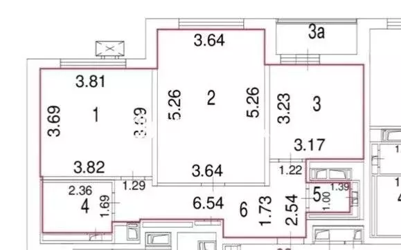 2-комнатная квартира: Москва, улица Героев Панфиловцев, 39 (59.3 м) - Фото 1