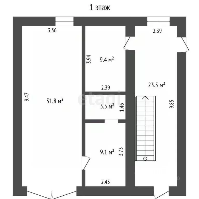 Дом в Владимирская область, Собинка ул. Шибаева, 4Б (227 м) - Фото 2