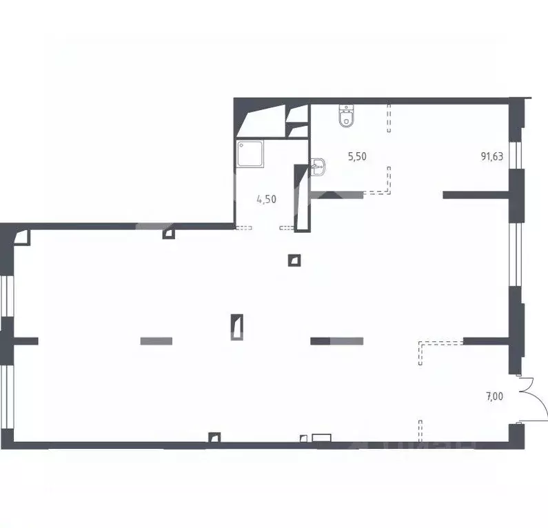 Помещение свободного назначения в Московская область, Химки городской ... - Фото 2