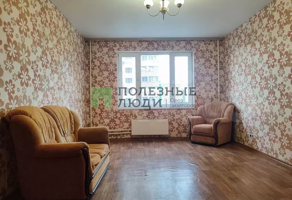 1-к. квартира, 46 м, 5/17 эт. - Фото 1