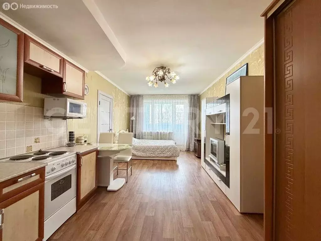 Квартира-студия: Чебоксары, проспект 9-й Пятилетки, 16к1 (38.6 м) - Фото 1