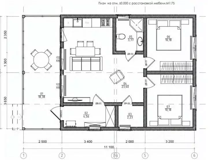 Дом в Ленинградская область, Приозерский район, Запорожское с/пос, д. ... - Фото 2