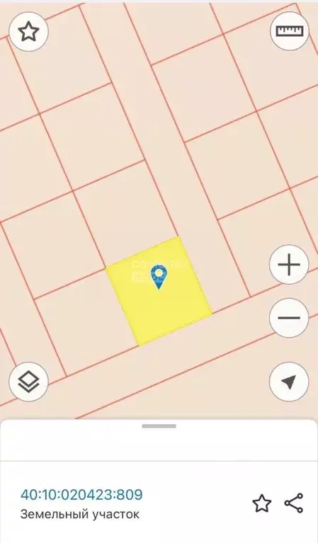 Участок в Калужская область, Козельск Западная ул. (12.0 сот.) - Фото 1