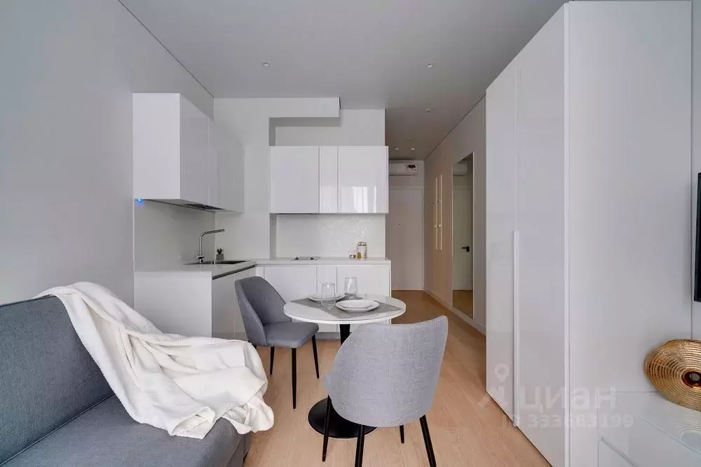 Студия Москва Шелепихинская наб., 34к4 (24.0 м) - Фото 1