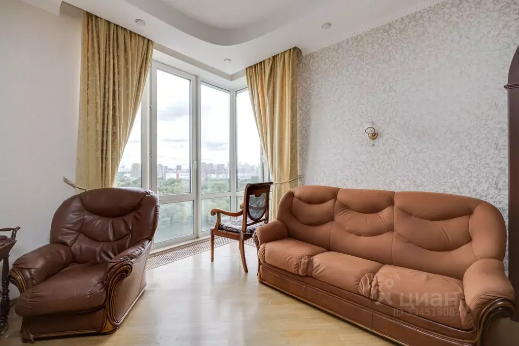 3-к кв. Москва Авиационная ул., 79Б (92.6 м) - Фото 1