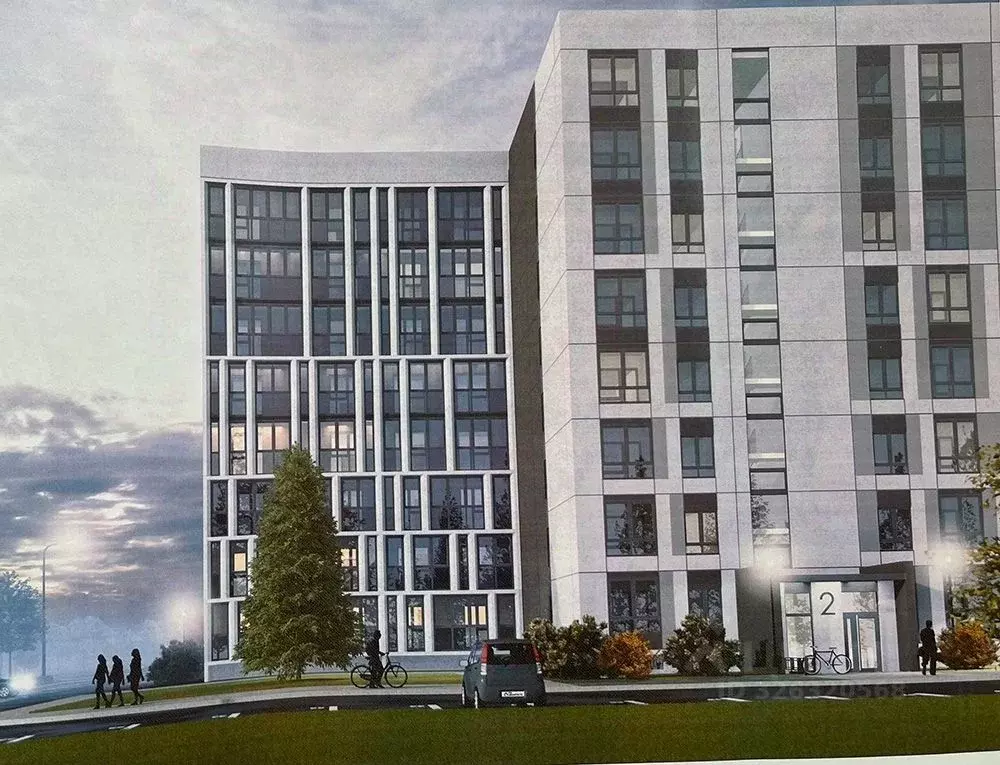 2-к кв. Ленинградская область, Коммунар г. Гатчинский муниципальный ... - Фото 2