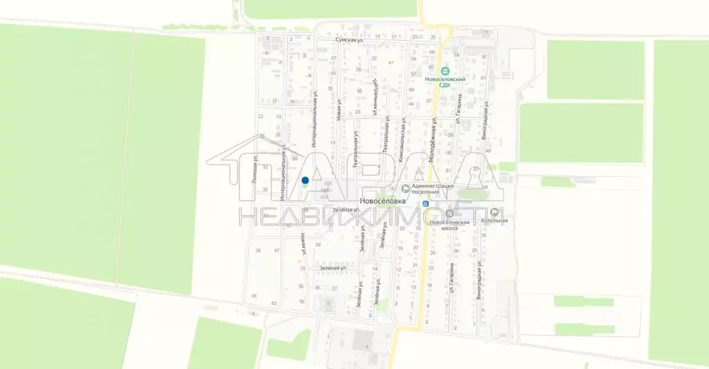 Участок в Крым, Симферопольский район, с. Новоселовка ул. Новая, 67 ... - Фото 0