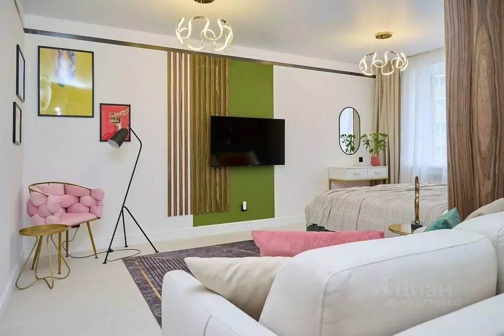 1-к кв. Воронежская область, Воронеж ул. Переверткина, 1/7 (46.0 м) - Фото 1