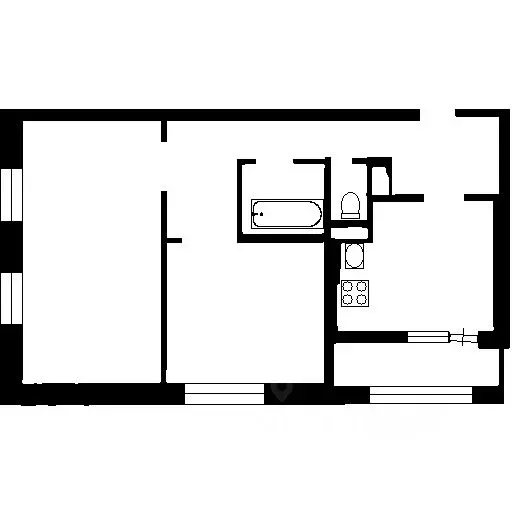 2-к кв. Санкт-Петербург ул. Парфеновская, 9к1 (58.0 м) - Фото 2