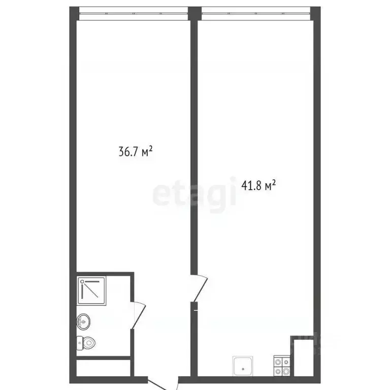 2-к кв. Краснодарский край, Геленджик ул. Мира, 40 (82.8 м) - Фото 1