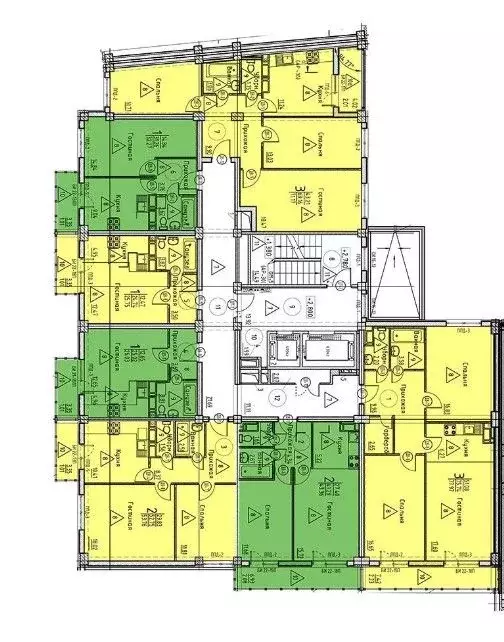 3-к кв. Пензенская область, Пенза ул. Генерала Глазунова, 11 (77.97 м) - Фото 2