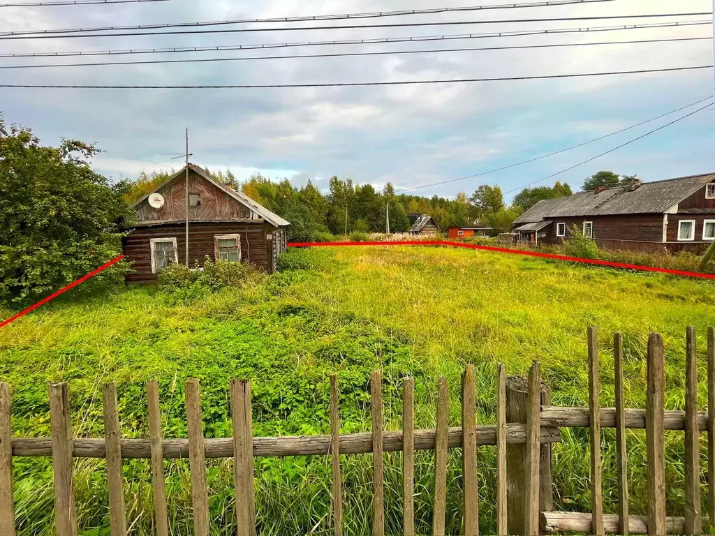 Участок в Карелия, Прионежский район, с. Деревянное Онежская ул., 25 ... - Фото 1