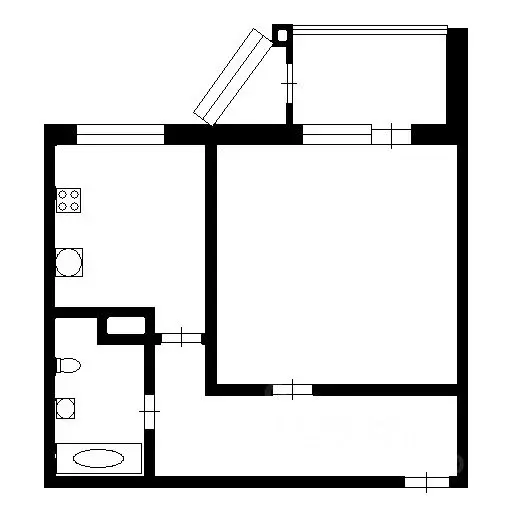 1-к кв. Московская область, Видное ул. Завидная, 11 (40.4 м) - Фото 2