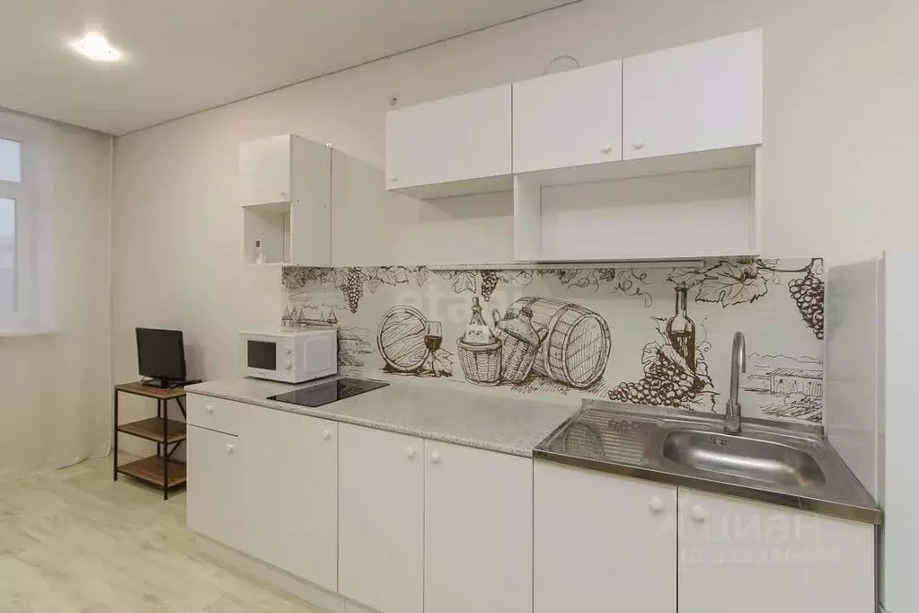 Студия Тюменская область, Тюмень ул. Первооткрывателей, 2 (25.0 м) - Фото 0