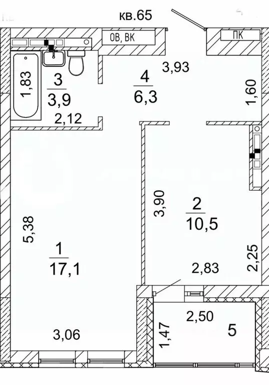 1-к кв. Свердловская область, Нижний Тагил ул. Удовенко, 2 (37.8 м) - Фото 1
