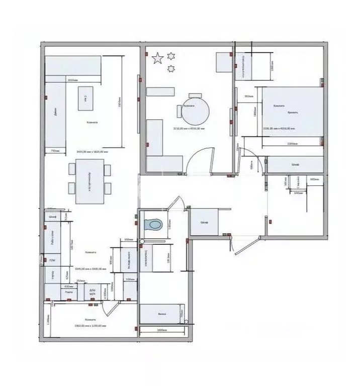 3-к кв. Тюменская область, Тюмень ул. Тимофея Чаркова, 83 (84.1 м) - Фото 1