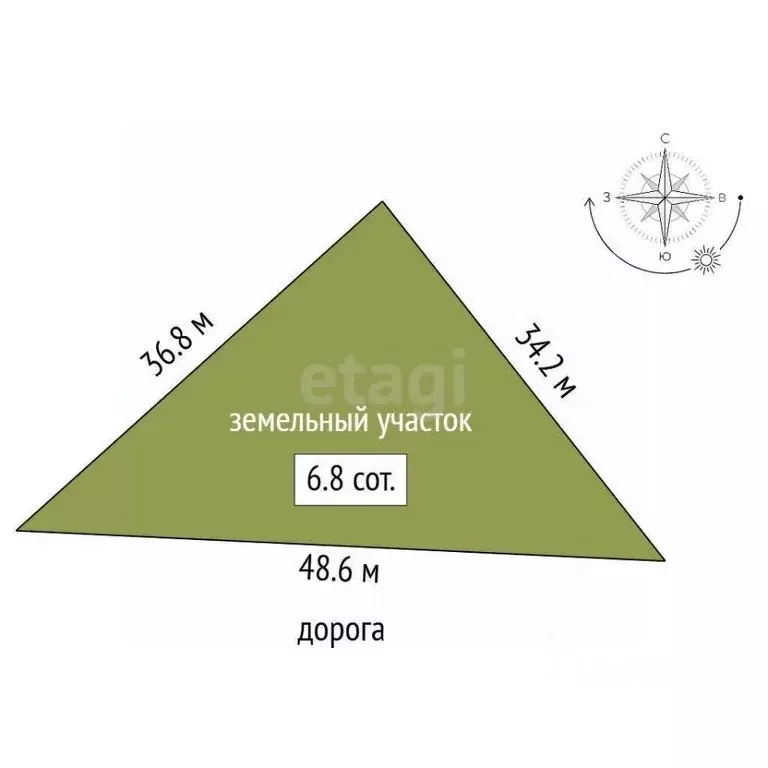 Участок в Крым, Феодосия ул. Владимирская (6.79 сот.) - Фото 2