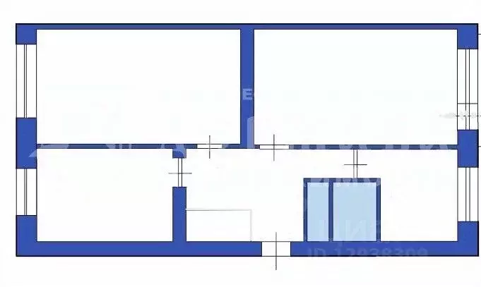3-к кв. Кемеровская область, Междуреченск Брянская ул., 4 (62.0 м) - Фото 2