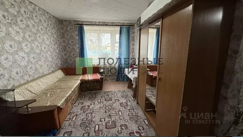 2-к кв. Амурская область, с. Тамбовка ул. Комсомольская, 16 (42.4 м) - Фото 1