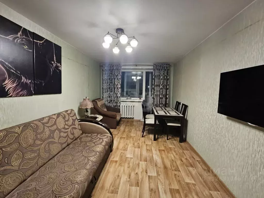 2-к кв. Псковская область, Псков Московская ул., 1 (44.2 м) - Фото 0