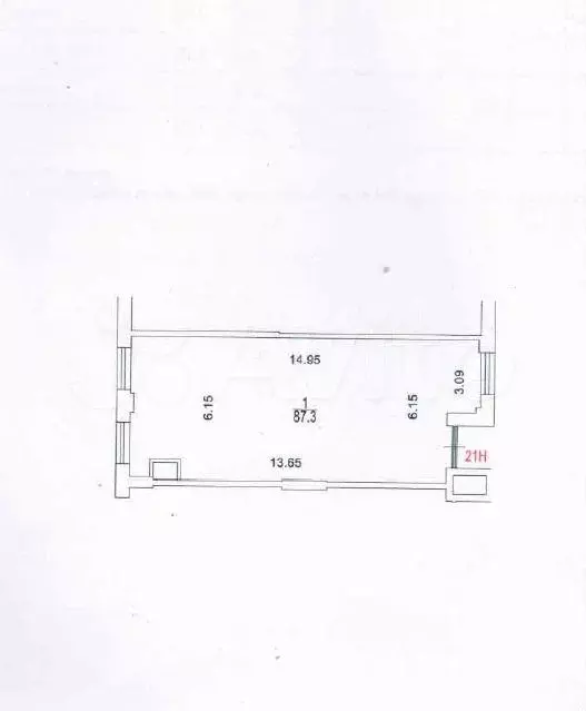 Аренда помещения свободного назначения 87.3 м2 - Фото 0