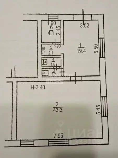 Торговая площадь в Кабардино-Балкария, Нальчик ул. Мальбахова, 62 (74 ... - Фото 2