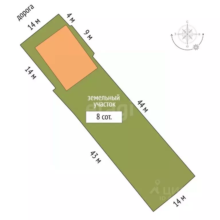 Дом в Ставропольский край, Ессентуки Заполотно мкр, ул. Лермонтова ... - Фото 1