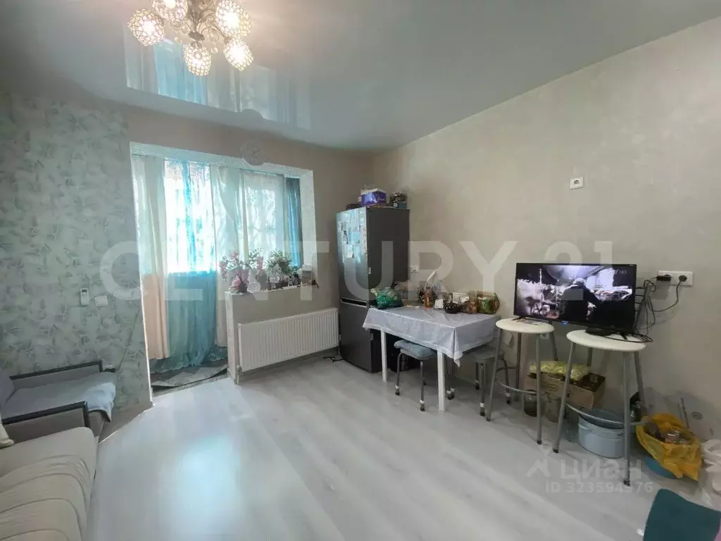 Студия Краснодарский край, Краснодар Славянский мкр, ул. Заполярная, ... - Фото 2