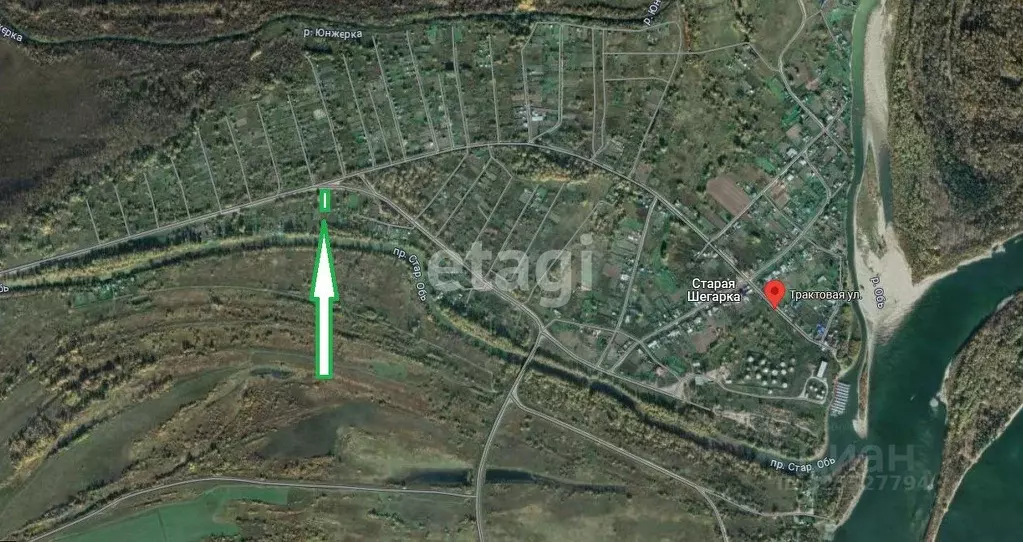 Участок в Томская область, Шегарское с/пос, Клубничка СТ ул. Третья ... - Фото 1