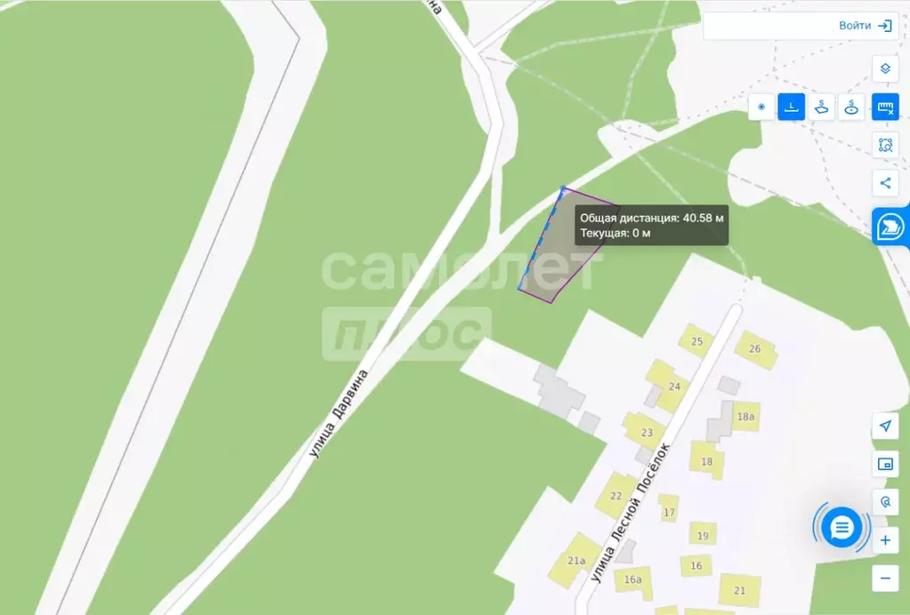 Участок в Воронежская область, Воронеж ул. Дарвина (8.0 сот.) - Фото 2