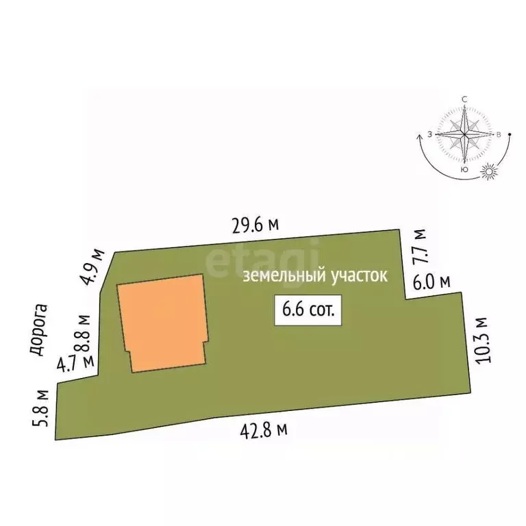 Дом в Архангельская область, Новодвинск ул. Уборевича, 7 (46 м) - Фото 1