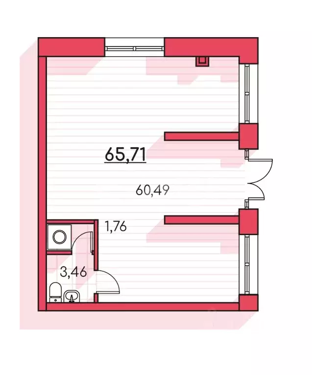 Помещение свободного назначения в Курганская область, Курган Заозерный ... - Фото 2